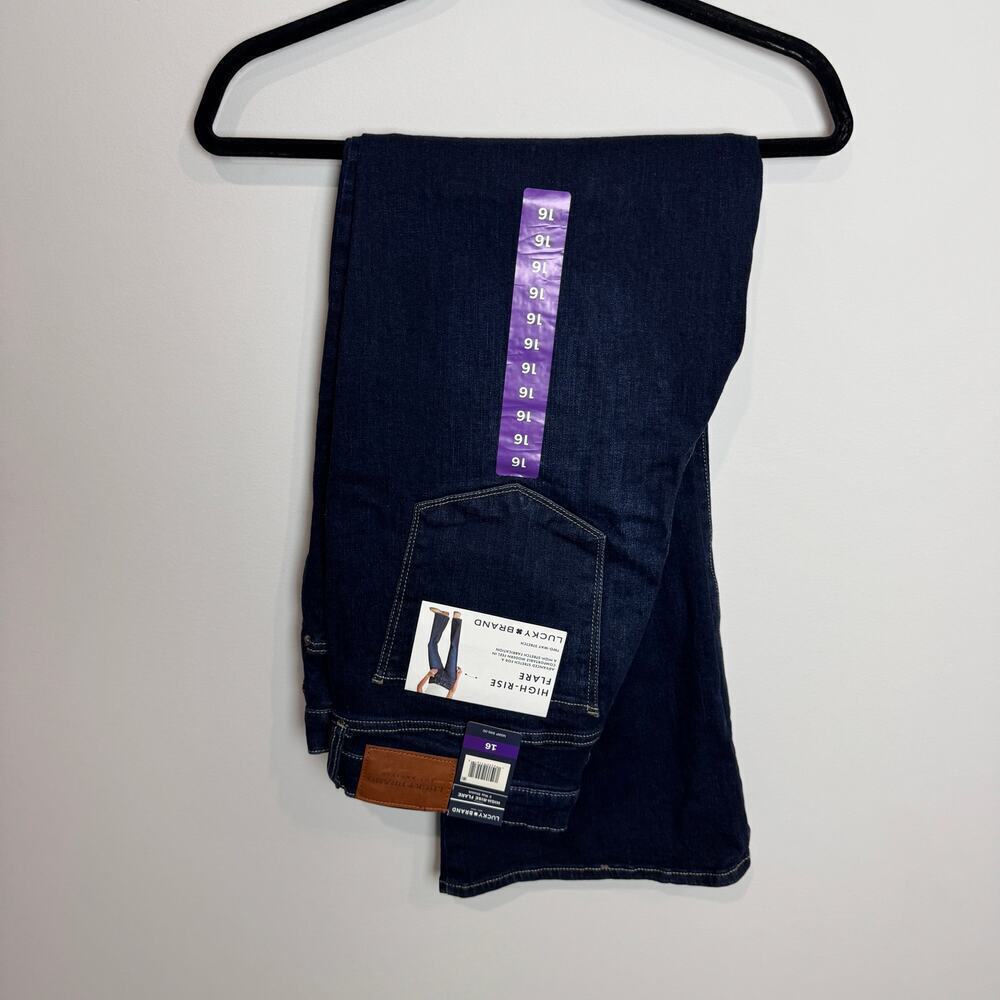Lucky Brand Women's High Rise Flare Stevie Jeans Size 16 NEW